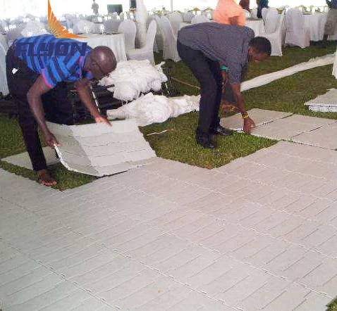 Portable Flooring Temporary Event Deck Cover On Grass Protect Turf For Tent Buy Portable Flooring Temporary Flooring Event Deck Cover Turf Protection Covering Product On Alibaba Com