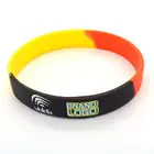 Wristband Silicone Siliconesilicone Wholesale Custom Your Own Logo Fashion Rubber Wristband Silicone Bangle Bracelets