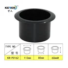Cup Holder Black Plastic Table Cup Holder For Sofa And Cuddle Chair