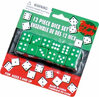 Popular Loaded Plastic Dice