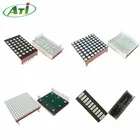 Matrix RED Square 7x11 Dot Matrix Display ATIing Led 11x7 Elevator Dot Matrix Display Cc