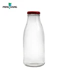 Juice Bottle Wholesale 1 Liter 100ml 200ml 250ml 350ml 500ml 750ml Juice Milk Glass Milk Bottle For Milk