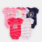 Romper 4 Pack Toddler Classic Jumpsuit Knitted Romper