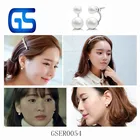 Pearl Clip On Earrings Earrings Popular Design White Pearl Beads Ear Studs Clasp Clip On Earrings