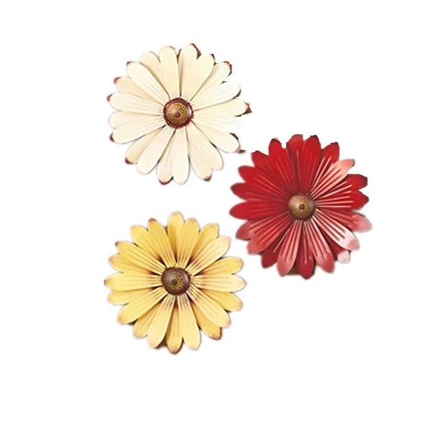 Metal Cream Red Yellow Metal Flower Wall Art Decor Buy Decoracao Da Parede Da Arte Escultura De Vidro Borboleta Patio Product On Alibaba Com