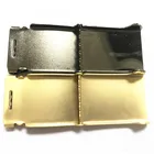 Belt Belt And Buckle China Supplier Custom Gold Logo Metal Officer Fancy Belt Buckles
