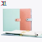 Binder Planner Binder A5 6 Ring Binder A5 PU Leather Cover Weekly Organizer Planner Agenda With Calendar