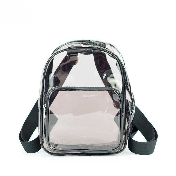 clear plastic book bag