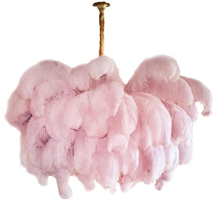 sap Leed taart Modern Luxury Hanging Pendant Lamp Black White Pink Ostrich Large Feather  Foyer Chandelier Light - Buy Feather Light,Chandelier Decoration,Large  Modern Hanging Pendant Lamp Black White Pink Ostrich Feather Chandelier  Light Product on