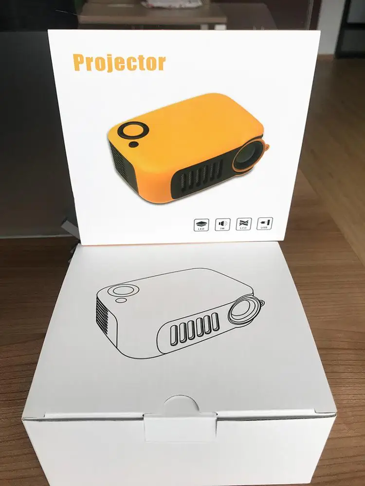 Mini Projector Lumens Portable Led Proyector Hd Home Theatre