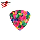 Color Picks Pickcolorful Guitar Pick Manufacture Multiple Color Choices Celluloid Triangle Shaped Guitar Picks