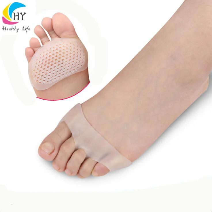 Silicone Inserts Cushion Pads Shoe Insoles Ball of Foot Soft Gel Metatarsal 
