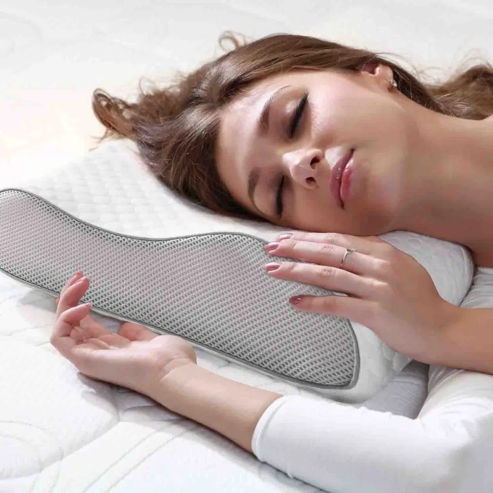 Bedsure Cervical Pillow for Sleeping Memory Foam Cooling Contour Pillow for Neck 