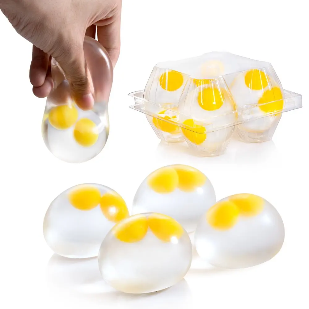 Funny Clear Egg Stress Balls Squeeze Ball Squishy Toys For Kids Children  Party Favors Adults Autism Adhd - Buy Egg Splat Ball Squishy Egg,Squishy  Stress Balls Stress Ball,Easter Egg Yolk Splat Ball