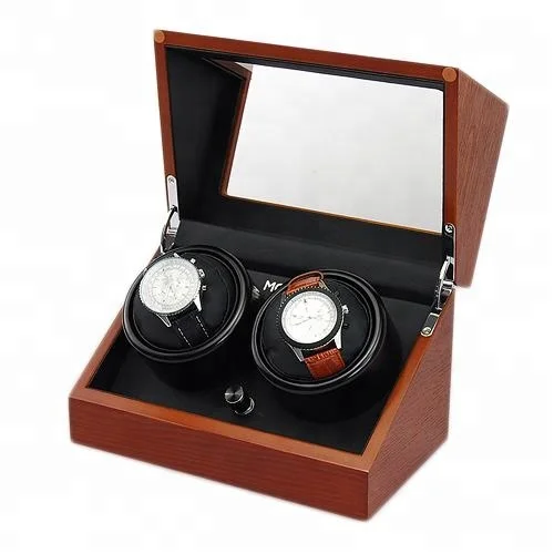 Spinning watch display on sale case