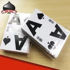 Design Poker Card Poker Custom Design Club Gambling Barcode Plastic Casino Playing Card Poker