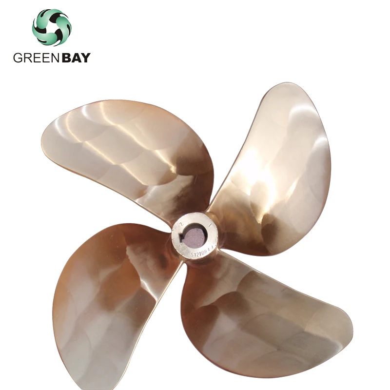 show original title Details about   Zc3111 rivabo 544-41 boat fittings brass propeller 4 blade right 40mm m4 