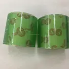 Handy Wrap Plastic Wrap Film Factory Handy Wrap Mini Roll Green Color Plastic Wrap Wire Cable PVC Plastic Film