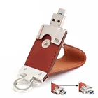 Usb Flash Drive 2gb 2gb Usb Drive New Arrive OTG Leather 2.0/3.0 USB Flash Drive 2GB 4GB Pendrive