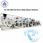 Baby Diaper Machine Production Line Baby Diaper Machine SJ-YNK-600 Fully Automatic Baby Diaper Production Line Full Servo Baby Diaper Machine Price