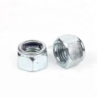 Nuts Fine-pitch DIN 985 Hexagon Nylon Insert Lock Nuts Nylon Nuts
