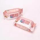 Bamboo Wholesale Disposable Custom Logo Organic Greener Wet Tissue Baby Bamboo Wet Wipe