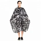 Cape Capes Barber Shop Hair Cape Soft Cloth Custom Salon Capes Hair Cutting Cape Wholesale