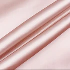 Stretch Satin Fabric Stretch Howmay Stretch Satin Silk Fabric 19m/m 43" 114cm 95% Silk 5% Spandex Fabric Blush For Dress Pajamas