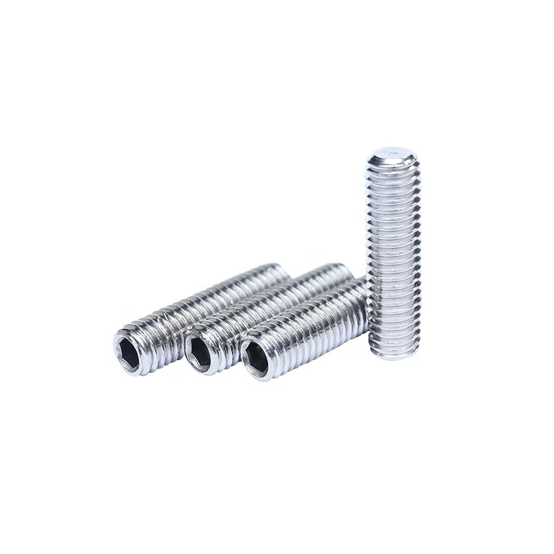 10x Stainless Steel Thread Bolt-DIN 913-M 3x4 mm Set Screw 