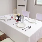 Table Cotton Tablecloth Factory Price Wholesale Cotton Tablecloth White Table Linen Hotel