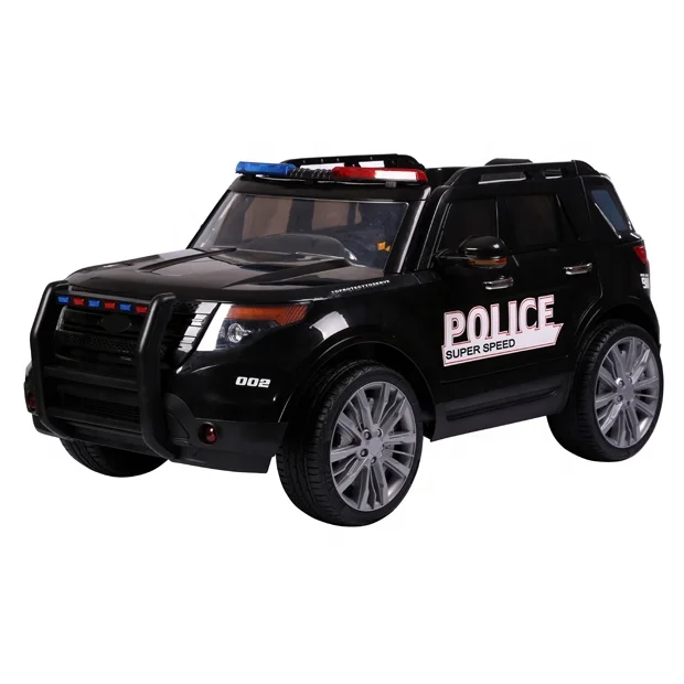 electric police car toy