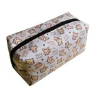 Custom Pencil Pencil Bag Office School Custom Print Pencil Bag Splash Proof Zipper Bag
