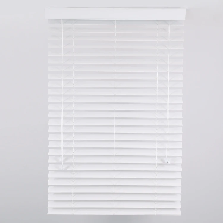 Easy Fit Trimable PVC Venetian Blind Office Home Window Blinds Drop 150cm White 
