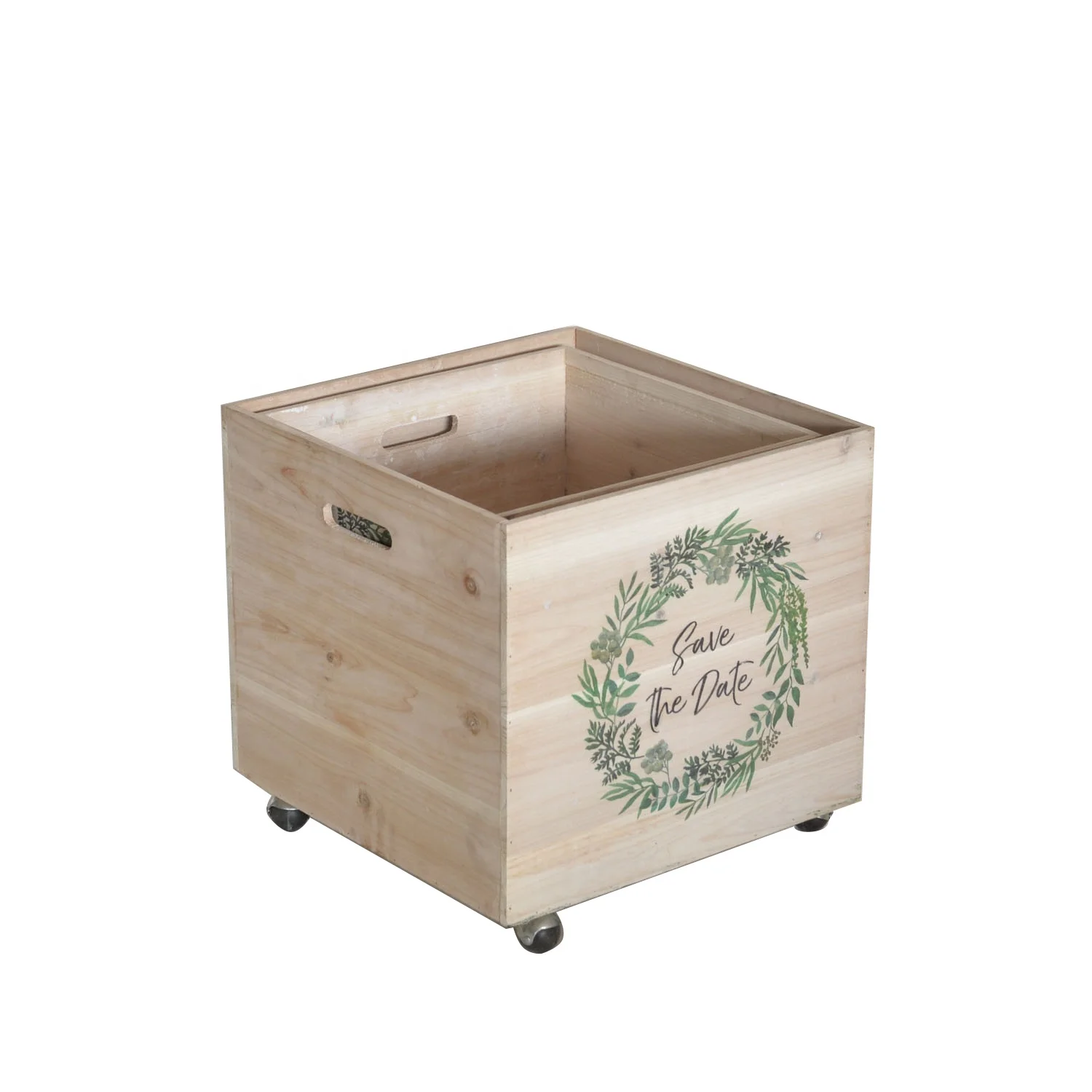Magnetisch Arab Daarbij Mayco Home Cheap Decorative Wooden Storage Wine Box Crates With 4 Wheels -  Buy Wooden Storage Box,Wooden Storage Crates,Wooden Wine Box Product on  Alibaba.com