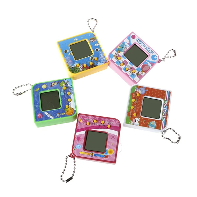 square shaped electronic pet toy electronic game machine