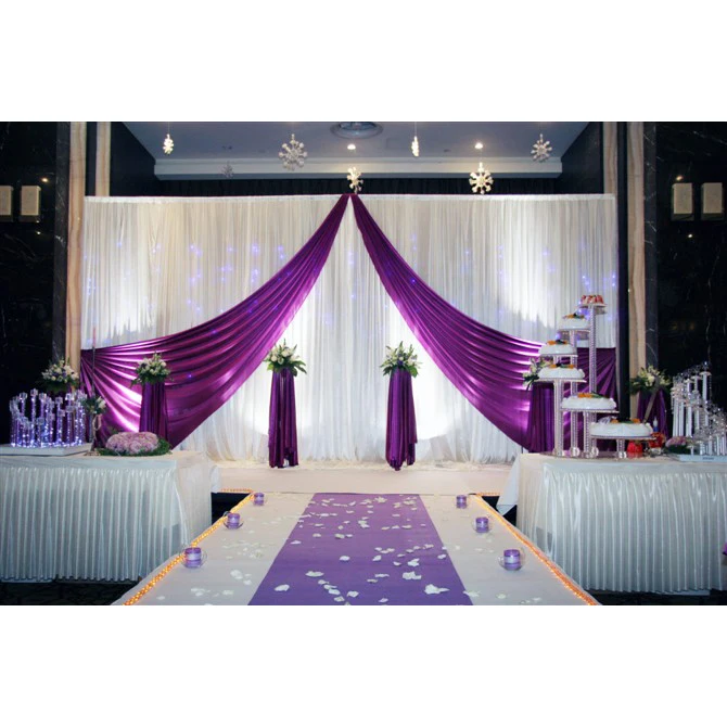 wedding pipe drape