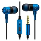 Handsfree YEROGE Hot Selling Mic Earphones Made In China 3.5mm Jack Plug New Style Handsfree Earphone With Mic For Walking