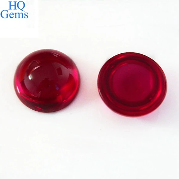 Red Ruby Ring Size Cabochon 1.60 Crt Tempting 100% Natural Mozambique Red Ruby Cabochon Round Shape Loose Gemstone Cabochon For Jewelry