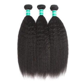 top quality unprocessed peruvian kinky straight 100% human hair bundle deals grade 12a raw brazilian virgin yaki human hair