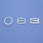 Rings And Sliders Slider Factory Sale Alloy Nylon Coated Bra Rings And Sliders Wholesale Bra Slider Adjuster Buckles