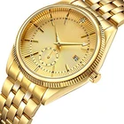 Watches Watch Gold Watches Diamond Wristwatch 50 M Water Resistant Quartz Wrist Watch For Man