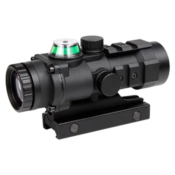 3x32 scope red or green fiber night vision prism red dot sight
