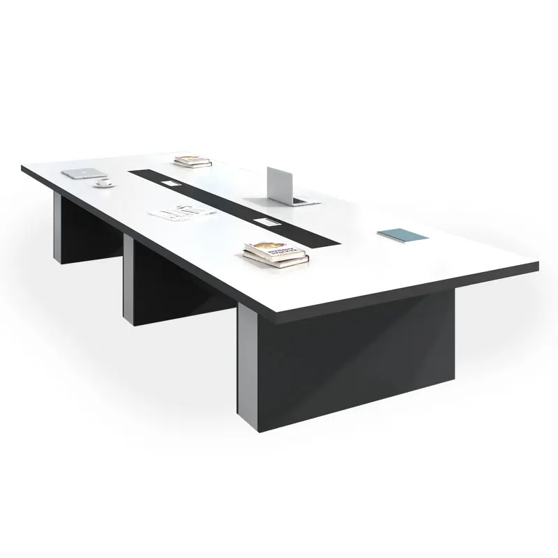 medium meeting conference table  office desk furniture modern contemporary office desk