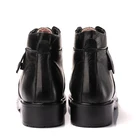 High Quality Leather Men Electric Winter Shoes Men's Boots Rechargeable Battery Powered For Winter Warm