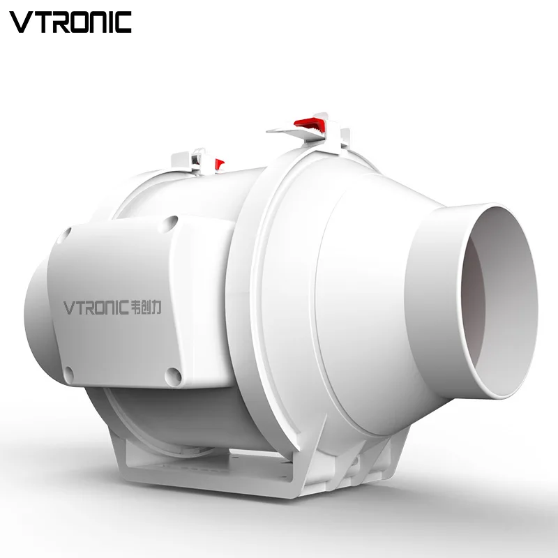 Ventilation 150mm 6" Inline Silent Duct Fan & Silencer Combined 520 m3/hr 