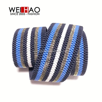 Fancy elastic tape / newest color elastic band /factory price /4cm width