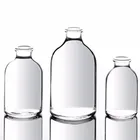 Clear Moulded Injuection Vials For Antibiotics Ring Finish ISO/CFDA 20mm USP TypeI II III