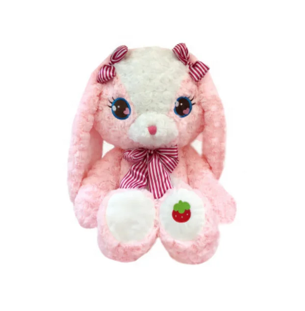 pink bunny plush toy