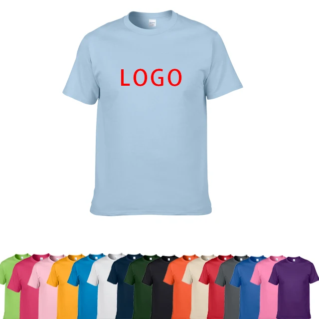 custom sublimation fit blank short sleeve casual t-shirt