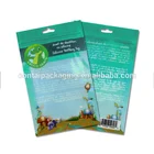 Hot Plastic Bag Bags Plastic Hot Sale Custom Mylar 3 Side Heat Sealed Plastic Bag Comic For Toys Packaging